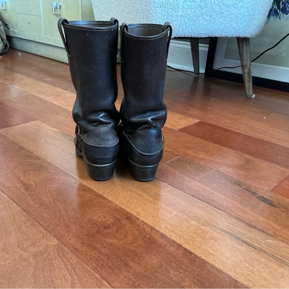 Frye Brown Heeled Boots - Picture 3 of 6